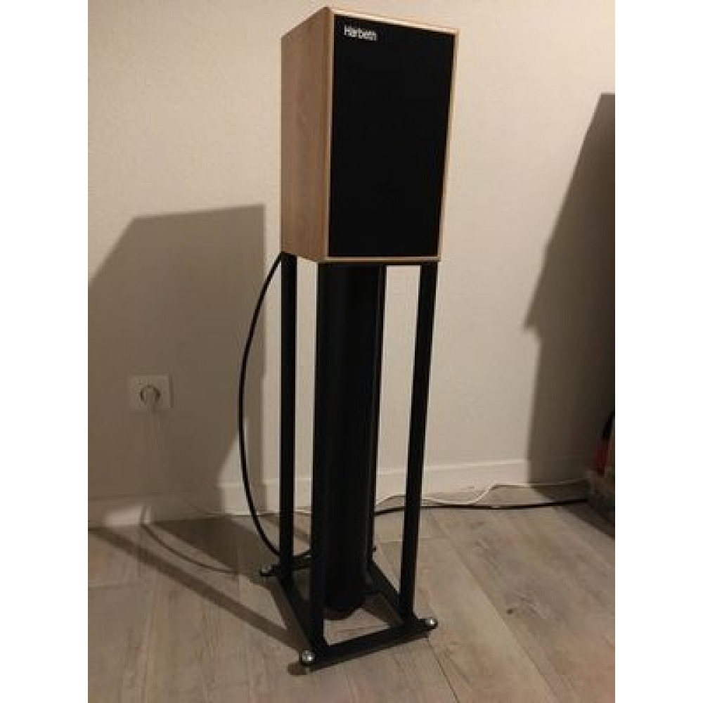 Harbeth P3-ESR on Custom Build FS 104 Signature Speaker Stands