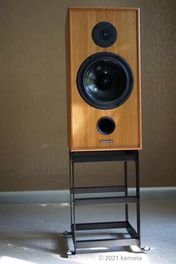 Spendor Classic 2/3 on Custom Built Concept Series speaker Stand