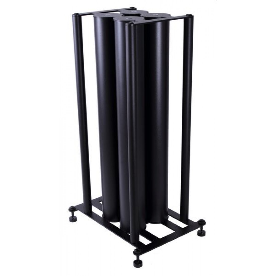 Custom Design FS 108 Speaker Stands with Black Satellite Columns
