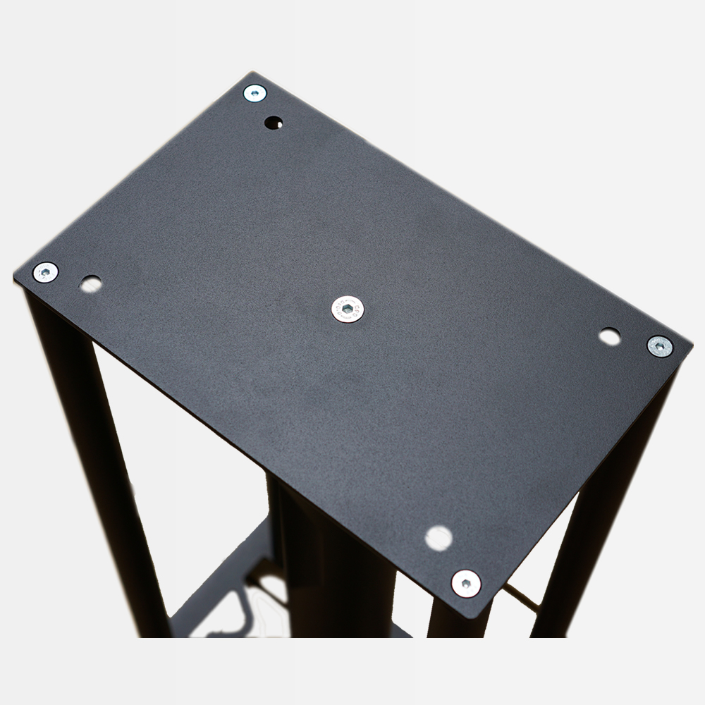 Optional Screw Down top plate for Custom Design KEF R3 Speaker Stands