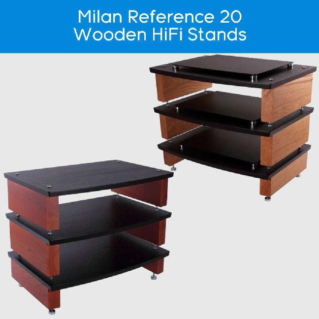 Milan Reference 20 Cherry & Milan Reference 20 Oak with iRAPS